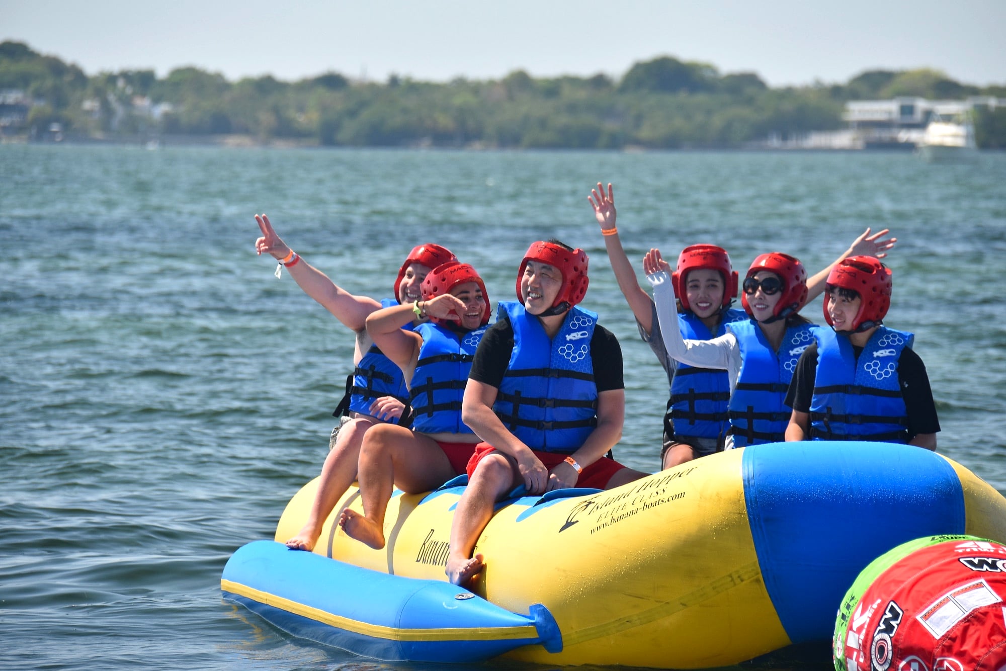 Banana Boat at Miami Jetski — Miami, Dinner Key Marina
