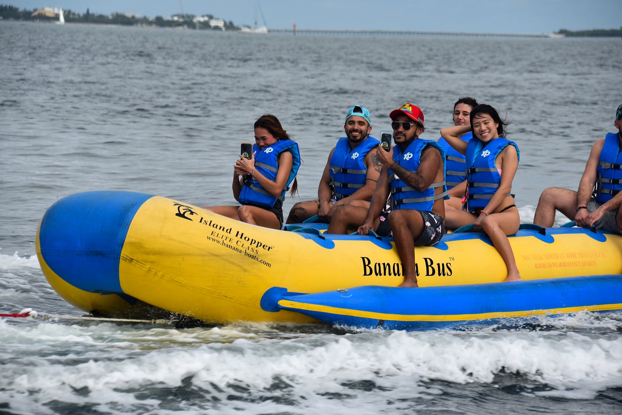 Banana Boat at Miami Jetski — Miami, Dinner Key Marina