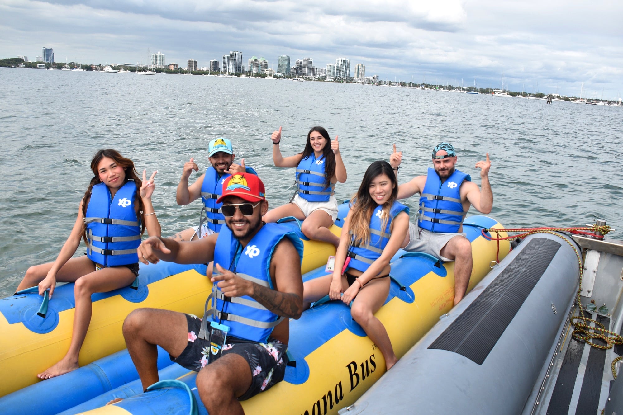 Banana Boat at Miami Jetski — Miami, Dinner Key Marina