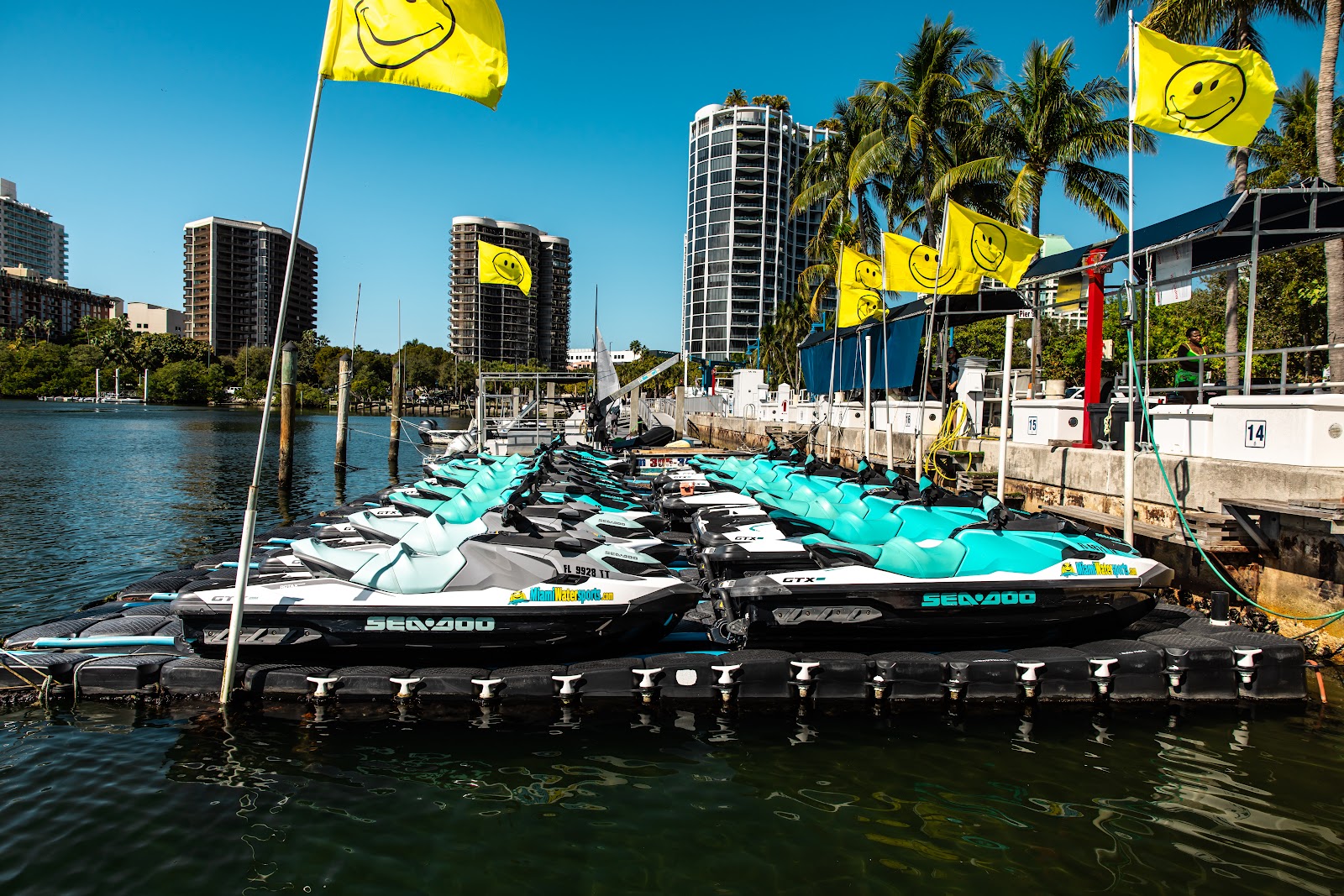 Flyboard at Miami Jetski — Miami, Dinner Key Marina