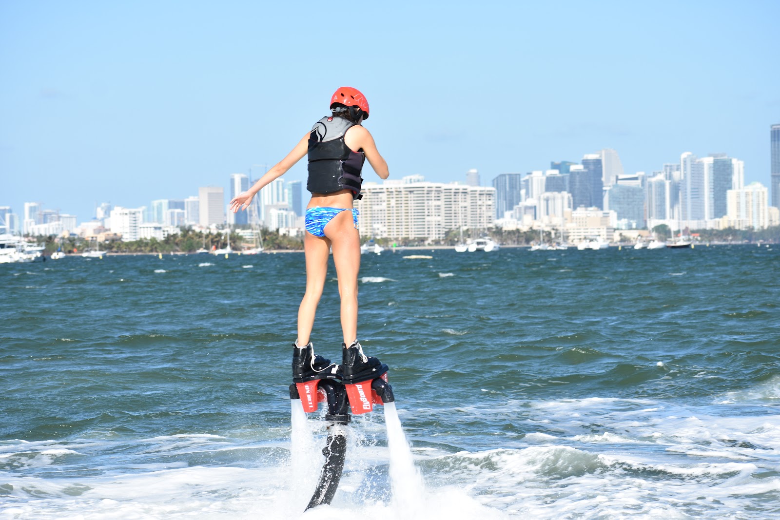 Flyboard at Miami Jetski — Miami, Dinner Key Marina