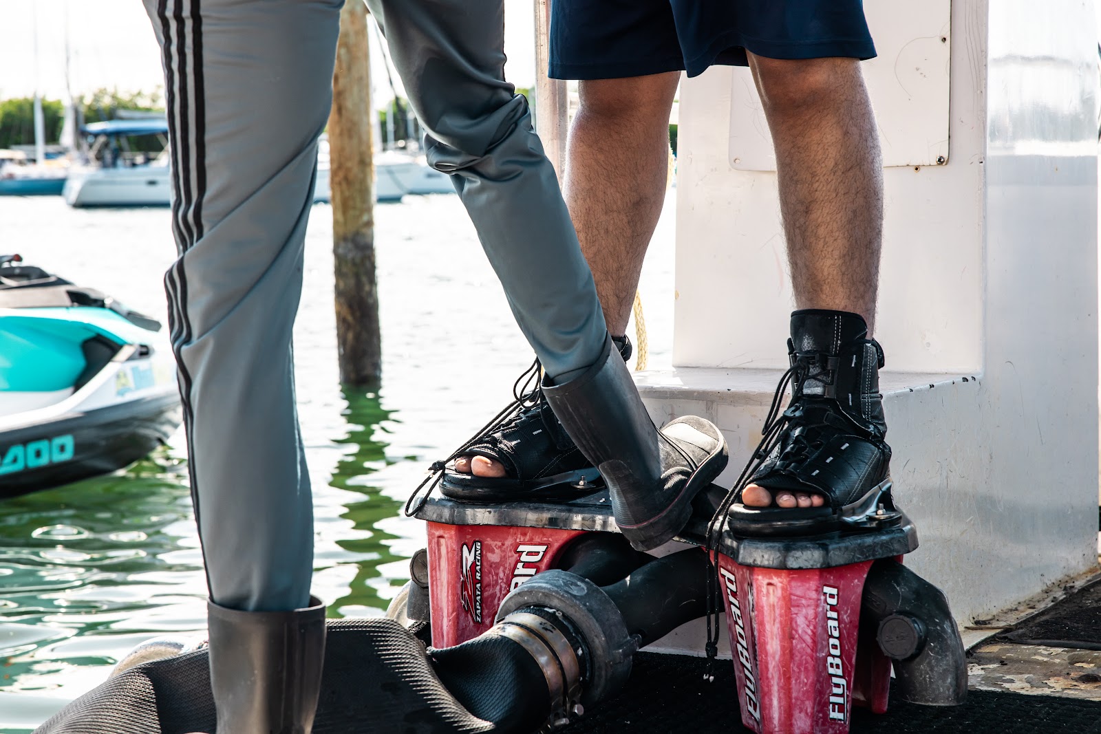 Flyboard at Miami Jetski — Miami, Dinner Key Marina
