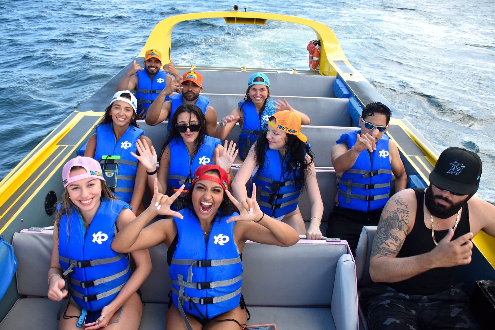 Speed Boat at Miami Jetski — Miami, Dinner Key Marina